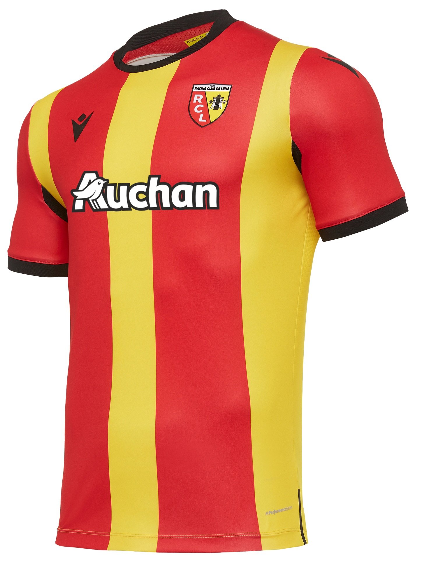 Camisa oficial Macron RC Lens 2020 2021 I jogador